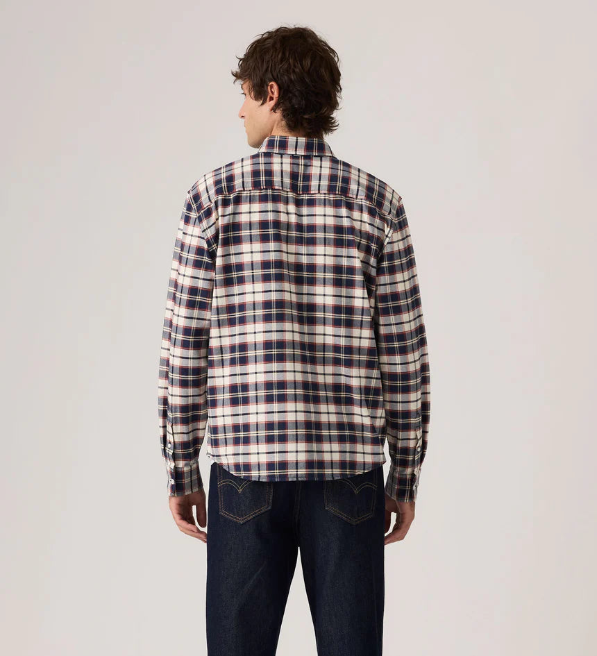 LEVI'S AUTHENTIC BUTTON DOWN ATILA PLAID DRESS
