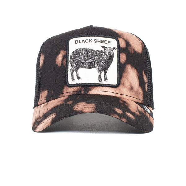 GOORIN ACID BLACK SHEEP ANIMAL TRUCKER HAT