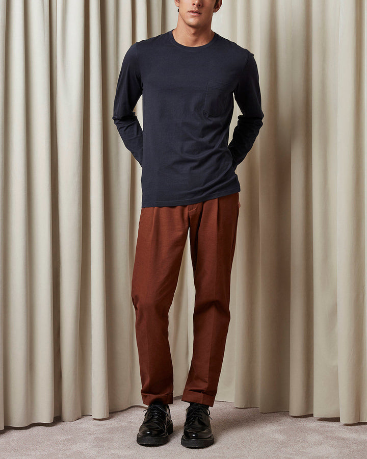 NN07 LONG SLEEVE PIMA TEE 3208