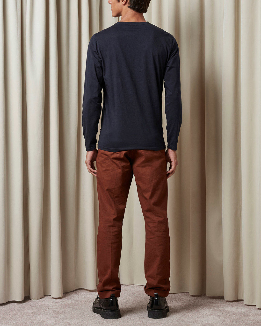 NN07 LONG SLEEVE PIMA TEE 3208