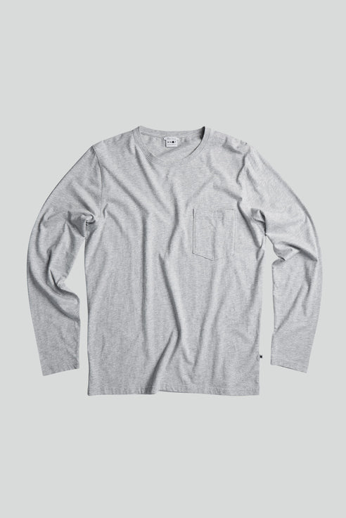 NN07 LONG SLEEVE PIMA TEE 3208
