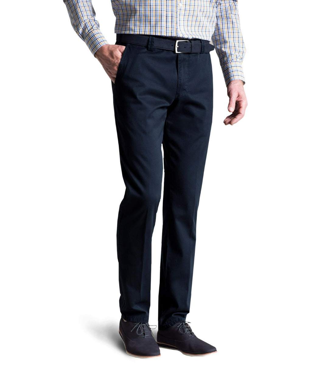 VOSS STORE AVALON MENSWEAR STORE MEYER ROMA 350 CHINO PANT NAVY