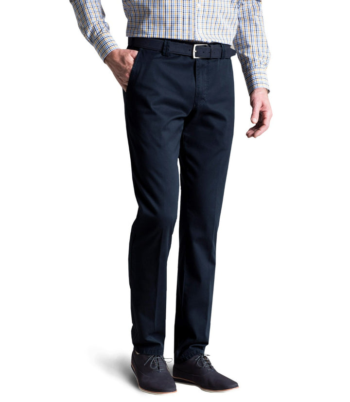 VOSS STORE AVALON MENSWEAR STORE MEYER ROMA 350 CHINO PANT NAVY