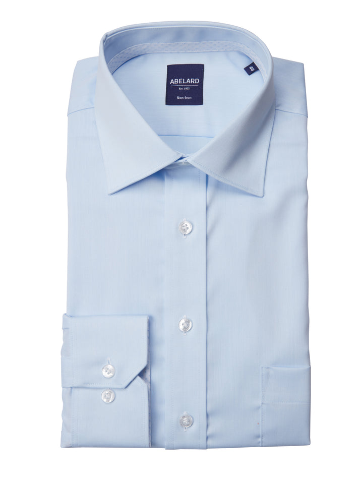 Abelard super non iron twill classic fit sky
