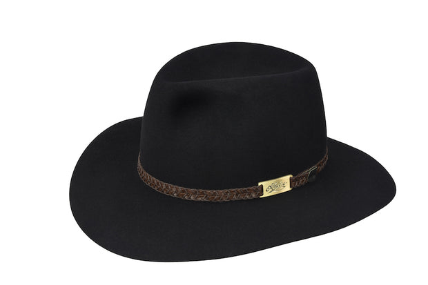 Akubra Avalon Hat Black from Voss Store Avalon Beach Sydney