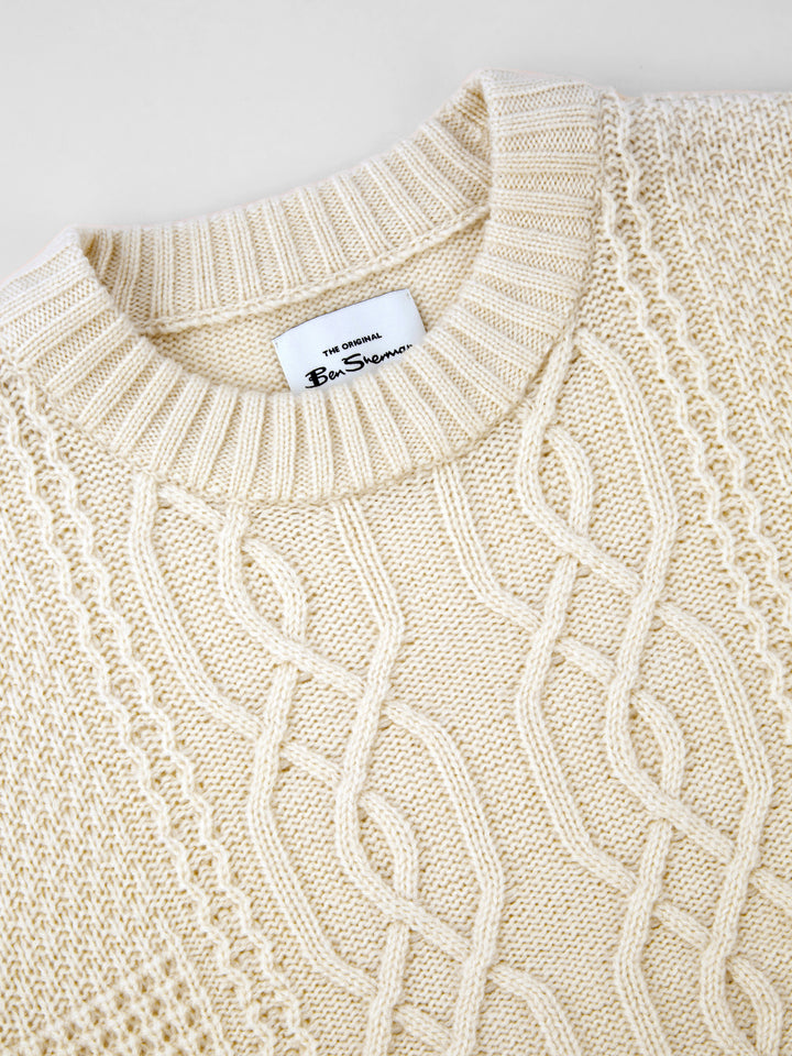 BEN SHERMAN CABLE CREW KNIT