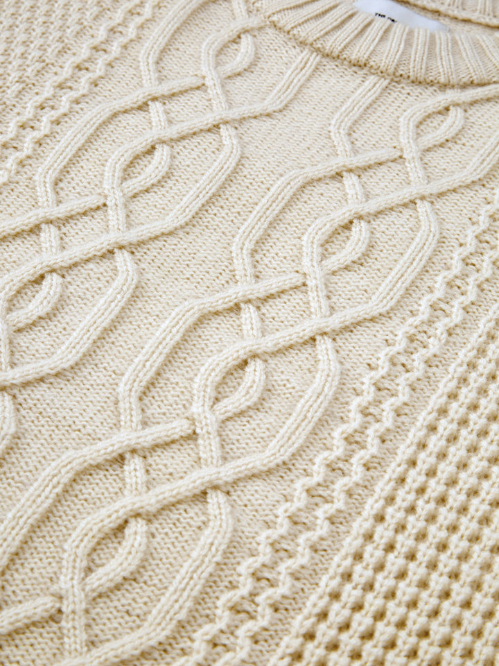 BEN SHERMAN CABLE CREW KNIT