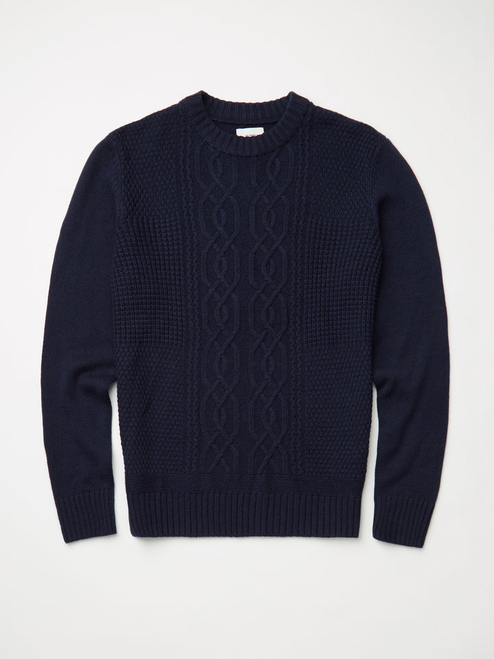 BEN SHERMAN CABLE CREW KNIT
