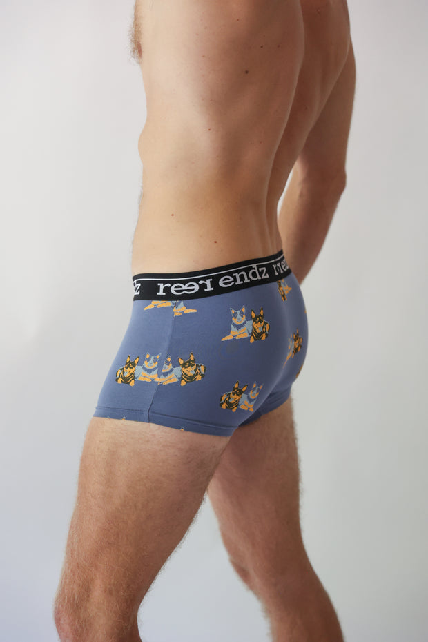 REER ENDZ ORGANIC COTTON TRUNKS DOGGO