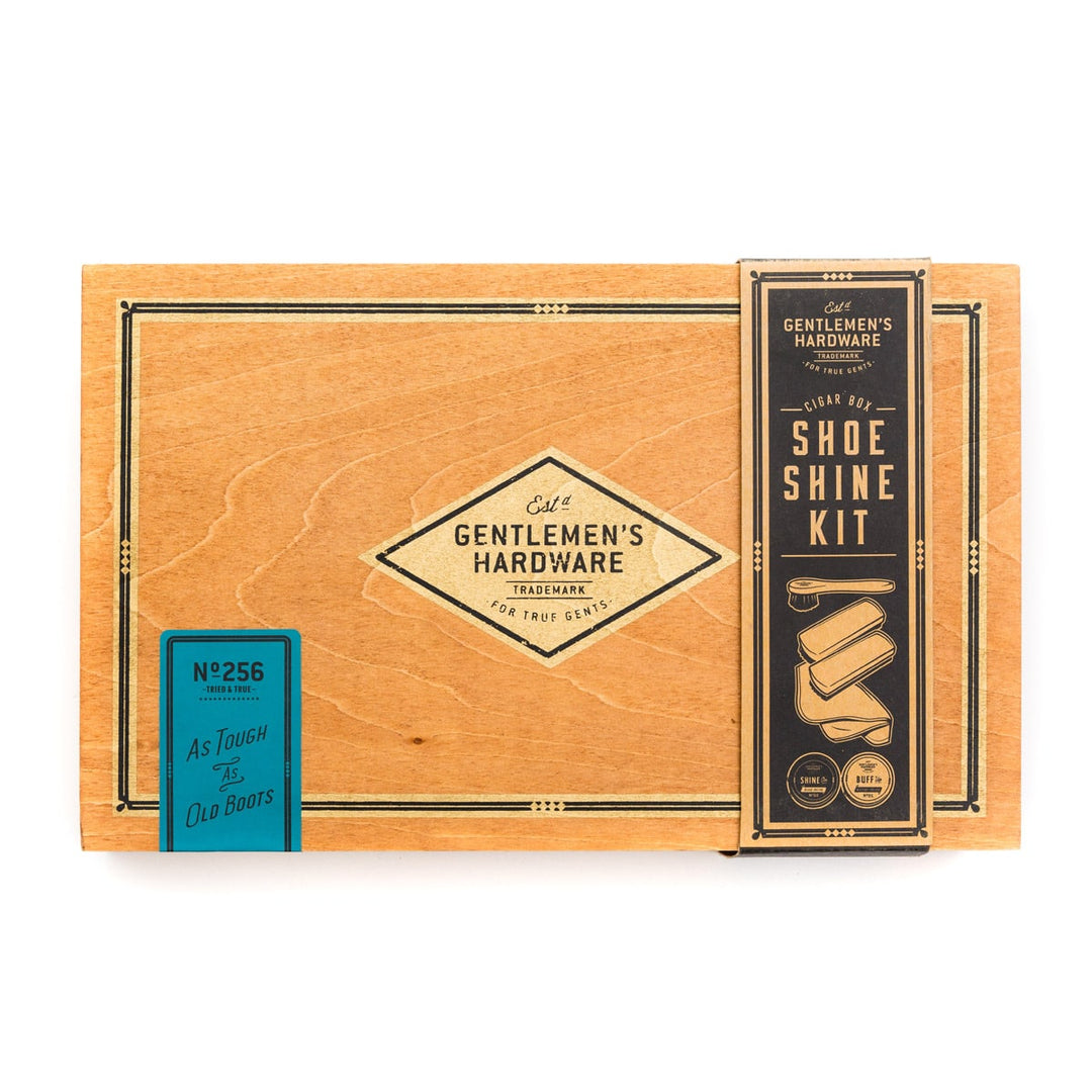 Gentlemen's hardware shoe shine kit on sale