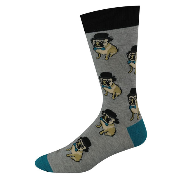 Bamboozld Hipster Pug Sock