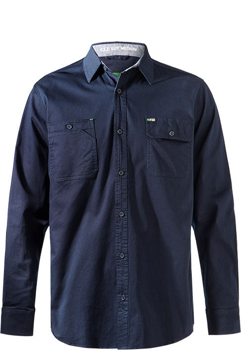 FXD LSH1 LONG SLEEVE SHIRT NAVY