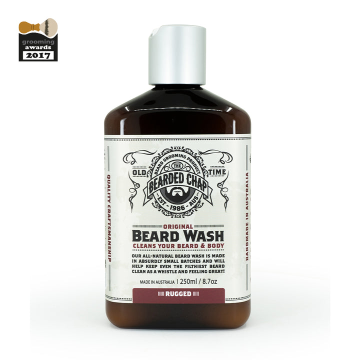 THE BEARDED CHAP RUGGED ORIGINAL BEARD WASH