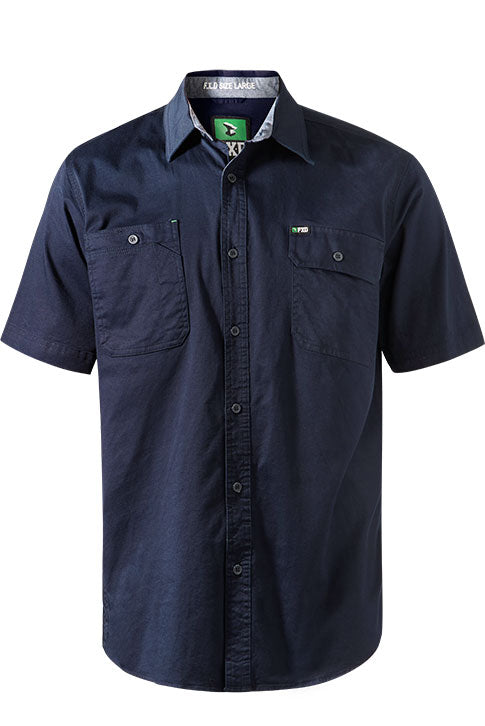 FXD SSH1 SHORT SLEEVE SHIRT NAVY