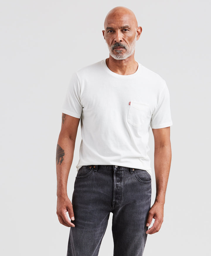 levis sunset pocket white