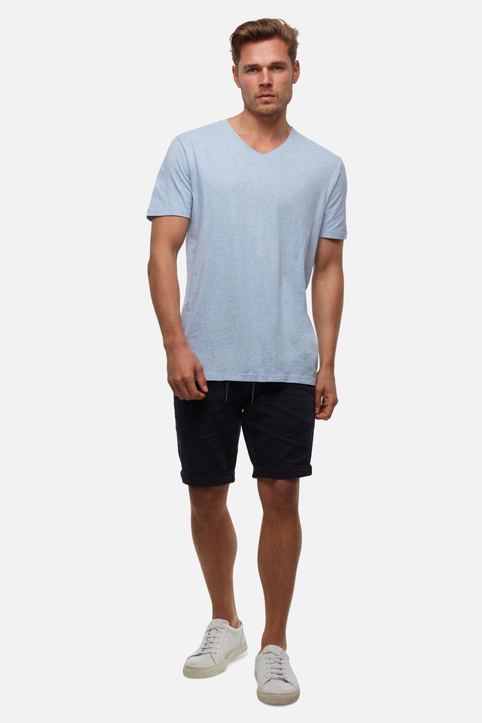 Industrie the new basic vee tee blue marle