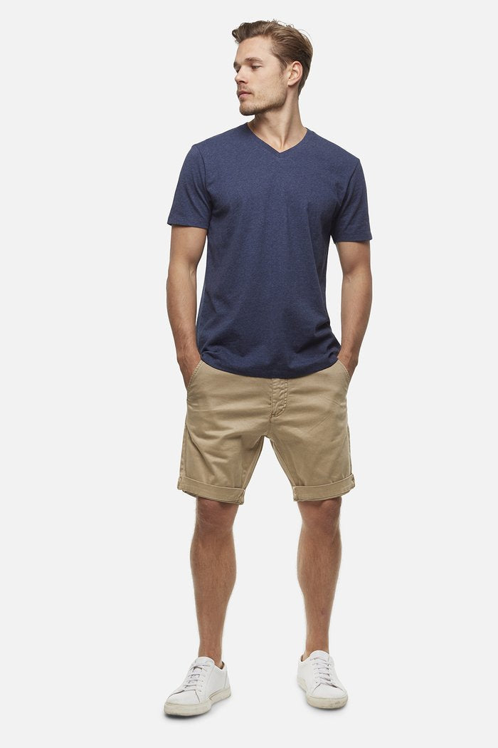 Industrie the new basic vee tee navy marle