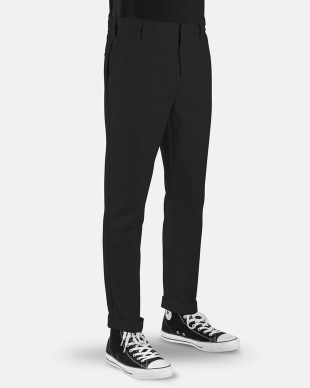 voss store menswear and workwear Sydney DICKIES WE872 SLIM TAPERED PANT BLACK