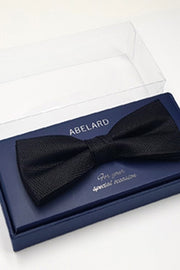 Abelard silk formal bow tie black