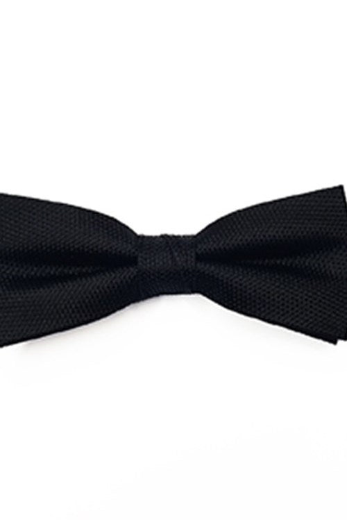 Abelard silk formal bow tie black