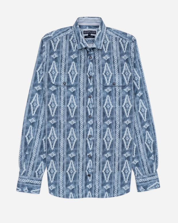 COLOURS & SONS 9222-270 LS SHIRT *ONLINE ONLY*