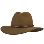 Akubra Coober pedy hat in khaki from Voss Store Avalon Beach Sydney 