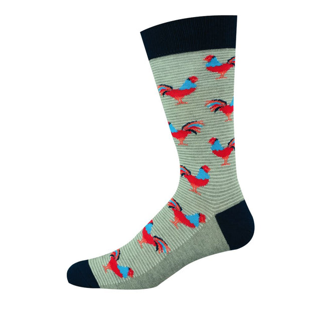 Bamboozld Good Looking Rooster Sock