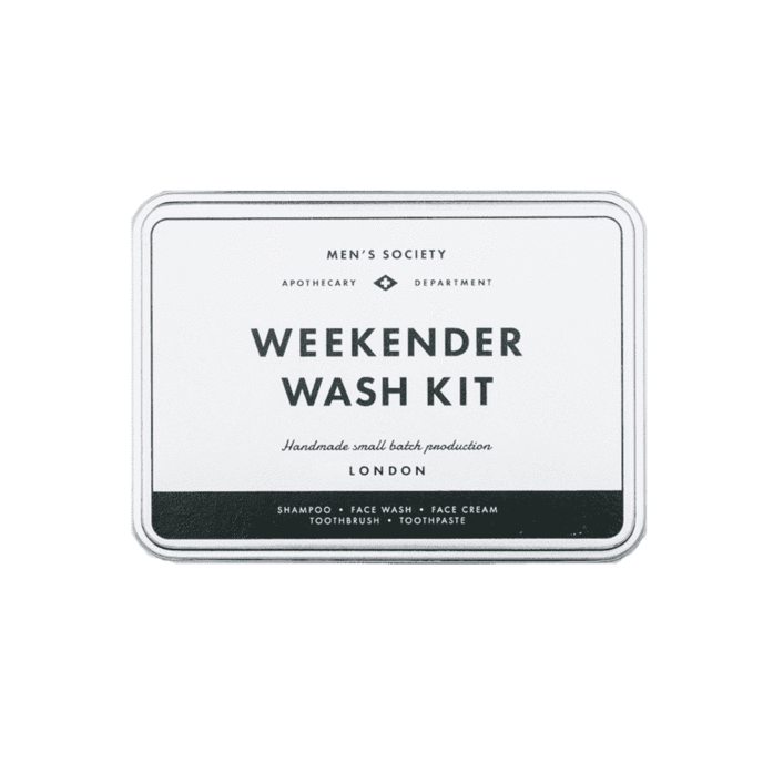 MEN'S SOCIETY WEEKENDER WASH KIT